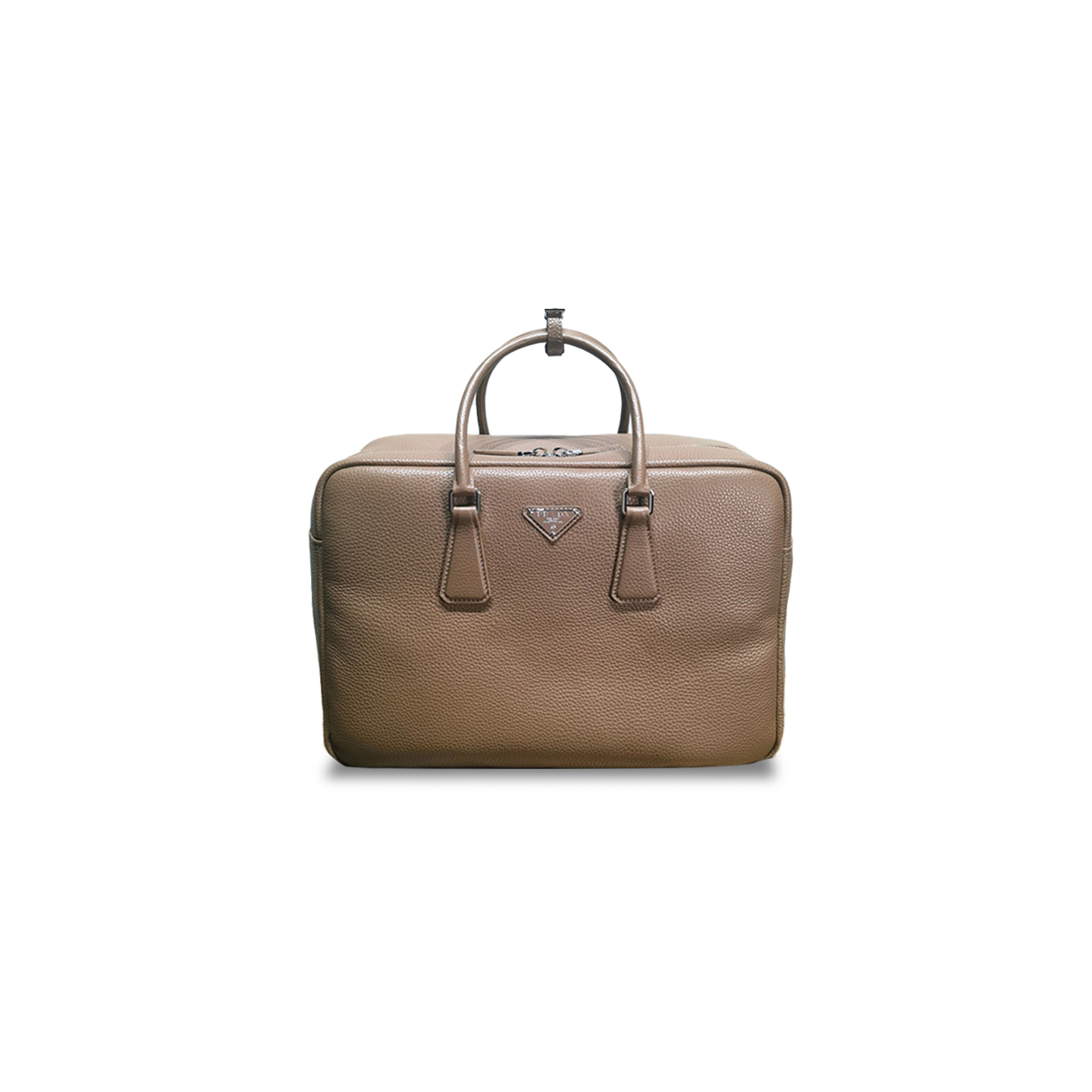 Pra*a leather work bag 2ve339 (40*28.5*16cm)